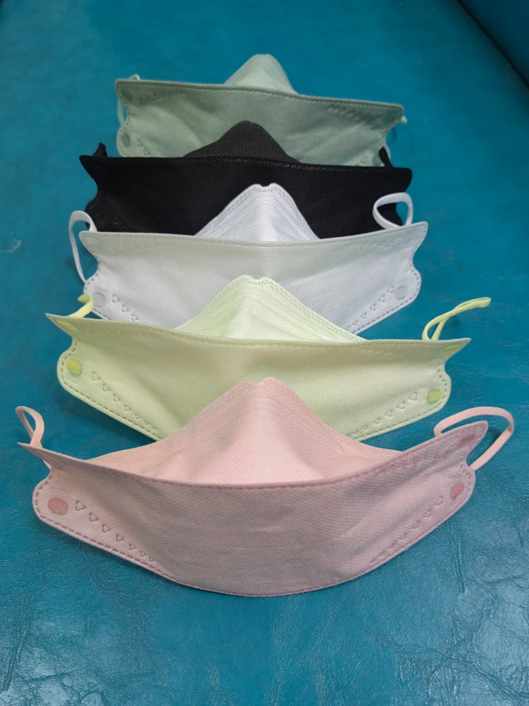 Disposable Various Color Adult Filtering Half Mask Face Cover Respir Ke94 Fish Shape Face Mask