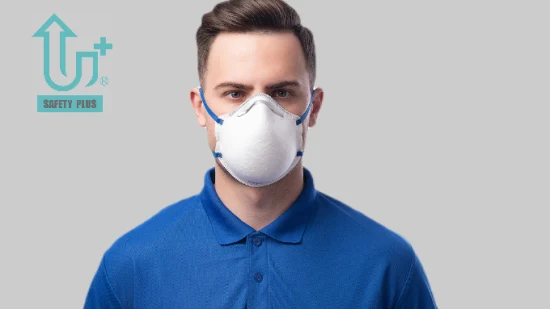 Almohadilla nasal suave de PU, protección facial, filtro FFP1 Nr, mascarilla profesional, transpirable, forma de copa, máscara antipolvo de seguridad, respirador