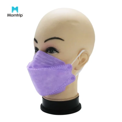 Whitelisted Factory OEM Adult High Protection Kf94mask Corea 4 capas 3D Fish Shape Kf94 FFP2 Earloop Mascarilla