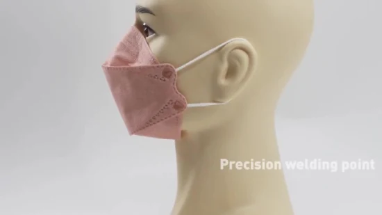 3D desechables de protección envueltos individualmente Kf94 Fish Shape cara máscara de polvo para adultos